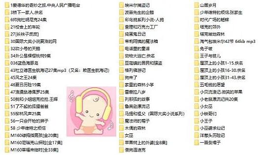 儿童有声读物《国际大奖小说系列合集60部》MP3免费打包下载-bt